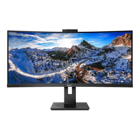 Philips P Line 346P1CRH/00 LED display 86,4 cm (34") 3440 x 1440 pixels UltraWide Quad HD Noir
