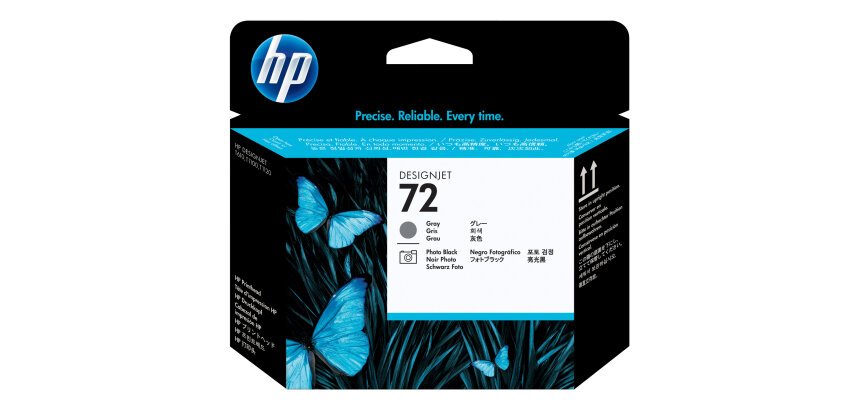 HP 72 - gray, photo black - printhead