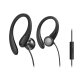 Philips TAA1105BK/00 écouteur/casque Avec fil Crochets auriculaires, Ecouteurs Sports Noir