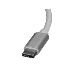 StarTech.com Adaptateur réseau USB-C vers RJ45 Gigabit Ethernet - M/F - Argent