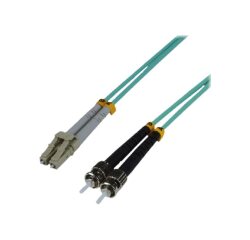 MCL 15m LC/ST OM3 câble InfiniBand et à fibres optiques Couleur aqua