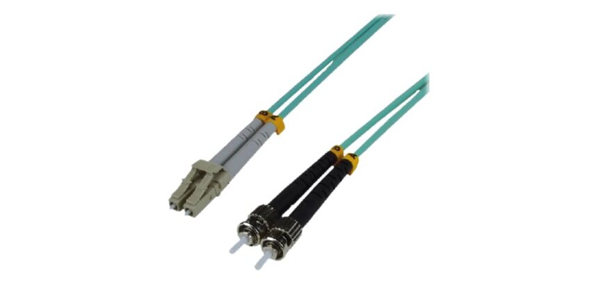 MCL 15m LC/ST OM3 câble InfiniBand et à fibres optiques Couleur aqua