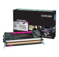 Lexmark X748H1MG Cartouche de toner 1 pièce(s) Original Magenta
