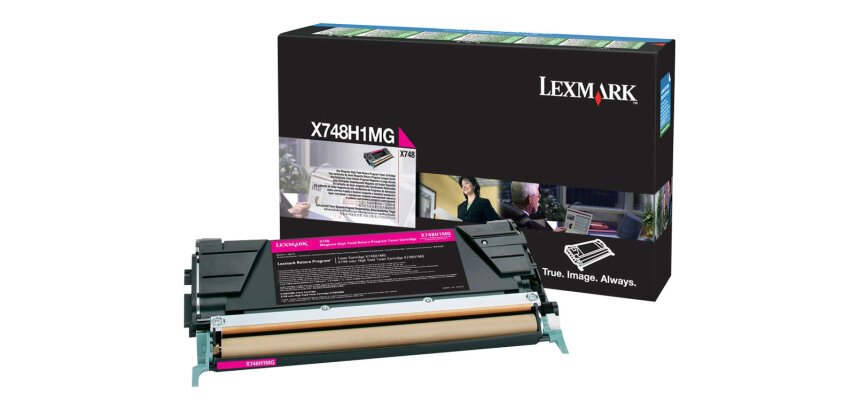 Lexmark X748H1MG Cartouche de toner 1 pièce(s) Original Magenta