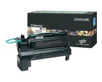 Lexmark - black - original - toner cartridge - LCCP, LRP