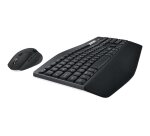 Logitech 920-008222 clavier Souris incluse Universel RF sans fil + Bluetooth AZERTY Français Noir