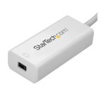 StarTech.com Adaptateur USB-C vers Mini DisplayPort - 4K 60Hz - Blanc - Adaptateur USB 3.1 Type-C vers Mini DP - La Version Mise à Jour est CDP2MDPEC