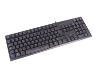 Uniformatic 82112 clavier Maison USB AZERTY Noir