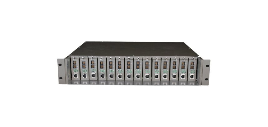 TP-Link Omada MC1400 châssis de réseaux 2U Noir