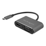 StarTech.com Adaptateur multiport AV numérique USB-C - VGA et HDMI
