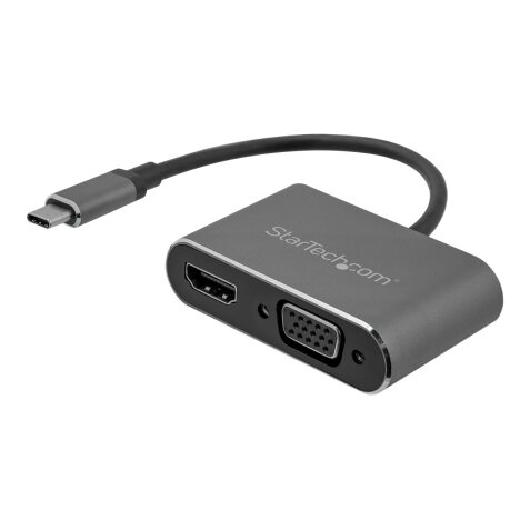 StarTech.com Adaptateur multiport AV numérique USB-C - VGA et HDMI
