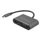 StarTech.com Adaptateur multiport AV numérique USB-C - VGA et HDMI