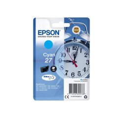 Epson Alarm clock Singlepack Cyan 27 DURABrite Ultra Ink