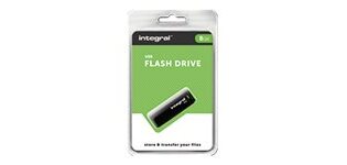 Integral INFD8GBBLK lecteur USB flash 8 Go 2.0