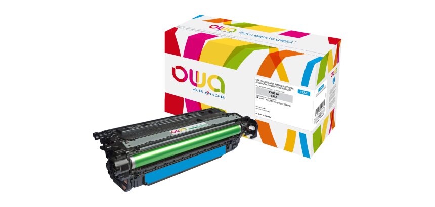 Toner remanufacturé OWA - standard - pour HP CF031A