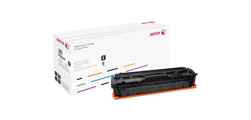 Toner remanufacturé Noir EverydayTM de Xerox compatible avec HP 203X (CF540X), Grande capacité
