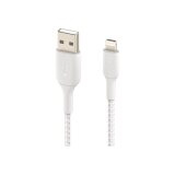 BELKIN Adaptateur Lightning A - Lightning à gaine tressée/ 2M blanc