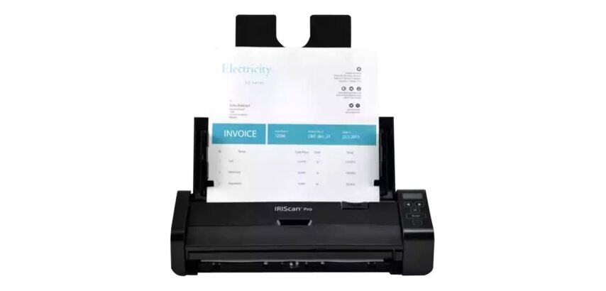 I.R.I.S. IRIScan Pro 5 Scanner ADF 600 x 600 DPI A4 Noir