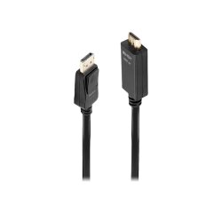 Lindy Câble adaptateur DisplayPort vers HDMI 4K30Hz de 1m