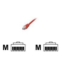 MCL Cable RJ45 Cat6 10.0 m Red câble de réseau Rouge 10 m F/UTP (FTP)