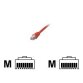 MCL Cable RJ45 Cat6 10.0 m Red câble de réseau Rouge 10 m F/UTP (FTP)