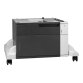 HP LaserJet Chargeur 1x500-sheet avec armoire et socle