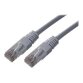 MCL 1m Cat5e U/UTP câble de réseau Gris U/UTP (UTP)