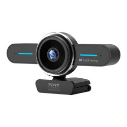 Webcam Port Designs Mini camera de conference 4K avec microphone integre
