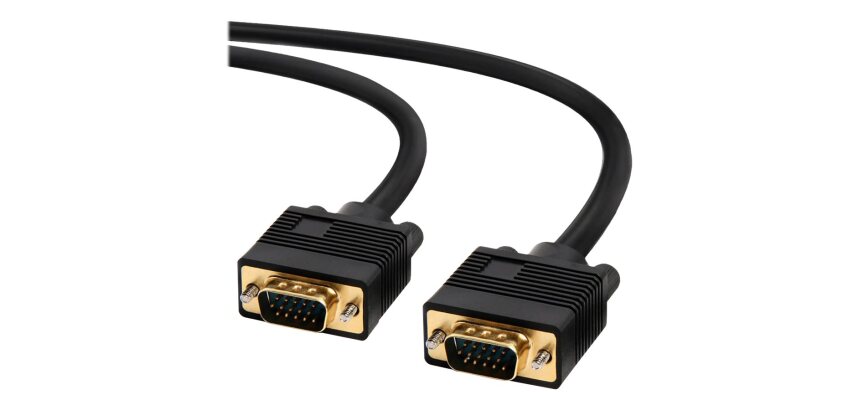 DLH DY-TU3573 câble VGA 1,8 m VGA (D-Sub) Noir