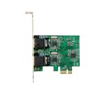 StarTech.com Carte réseau PCI Express à 2 ports Gigabit Ethernet - Adaptateur NIC PCIe GbE