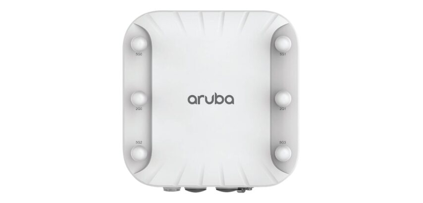 HPE Aruba Networking AP-518 (RW) Dual Radio 4x4/2x2 Wi-Fi 6 6xRPSMA Connectors Hardened AP