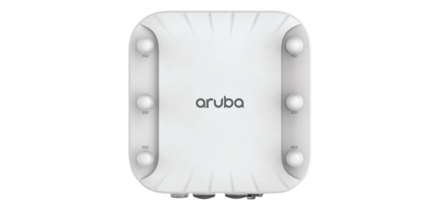 HPE Aruba Networking AP-518 (RW) Dual Radio 4x4/2x2 Wi-Fi 6 6xRPSMA Connectors Hardened AP