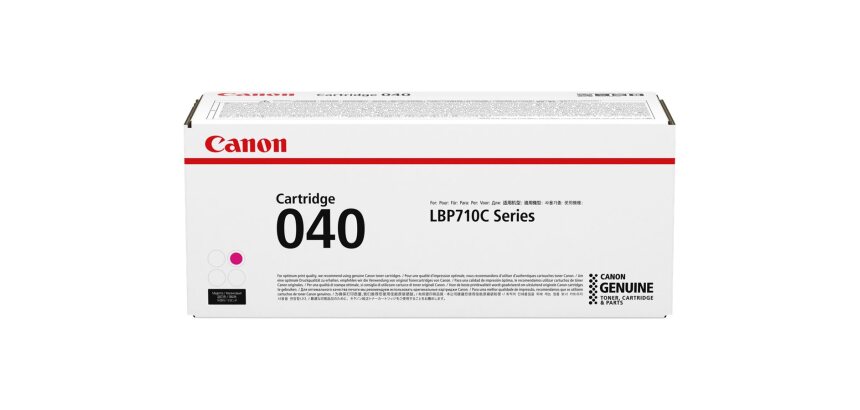 Canon 040 Cartouche de toner 1 pièce(s) Original Magenta