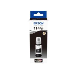 EPSON Bidon d'encre N°114 Noir pour imprimante à réservoir d'encre