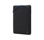 HP Housse de protection réversible pour ordinateur portable 15,6 pouces (bleu)