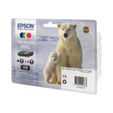 Epson Polar bear Encre Claria Premium multipack 4 couleurs Ours Polaire 26XL