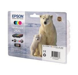 Epson Polar bear Encre Claria Premium multipack 4 couleurs Ours Polaire 26XL