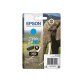 Epson Elephant Cartouche "Eléphant" - Encre Claria Photo HD C (XL)