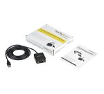 StarTech.com Câble adaptateur de 1,80 m USB vers série DB9 RS232 - Chipset FTDI