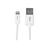 StarTech.com Câble Apple Lightning vers USB pour iPhone, iPod, iPad - 1 m Blanc