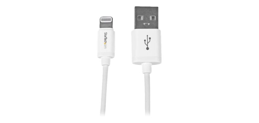 StarTech.com Câble Apple Lightning vers USB pour iPhone, iPod, iPad - 1 m Blanc