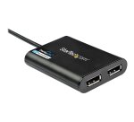 StarTech.com Adaptateur USB 3.0 vers double DisplayPort 4K 60 Hz