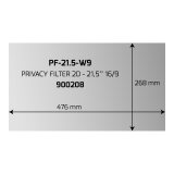 Port Designs PF-21.5-W9 54,6 cm (21.5") Moniteur
