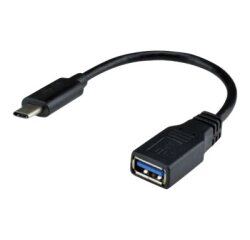 DLH DY-TU3078B câble USB USB 3.2 Gen 1 (3.1 Gen 1) USB A USB C Noir