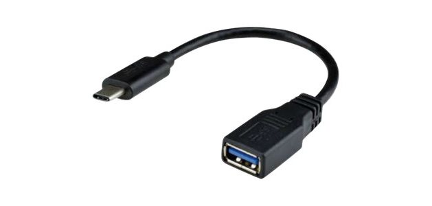 DLH DY-TU3078B câble USB USB 3.2 Gen 1 (3.1 Gen 1) USB A USB C Noir