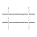 SMART Technologies WM-SBID-200 support d'écran plat pour bureau Mur Noir
