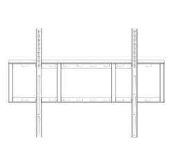 SMART Technologies WM-SBID-200 support d'écran plat pour bureau Mur Noir