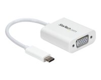 StarTech.com Adaptateur vidéo USB-C vers VGA - M/F - 1920x1200 / 1080p - Blanc