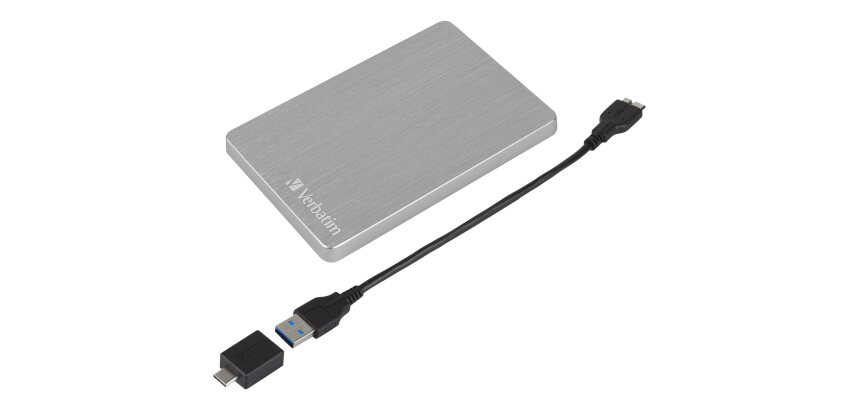 Verbatim Store 'n' Go ALU Slim - Festplatte - 1 TB - USB 3.2 Gen 1