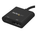 StarTech.com Adaptateur USB-C vers DisplayPort avec USB Power Delivery - 4K 60 Hz